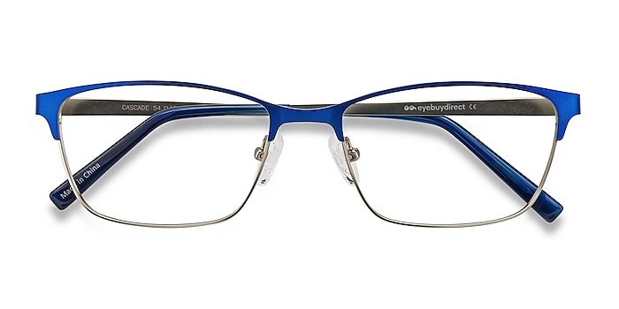 Blue Cascade -  Lightweight Metal Eyeglasses