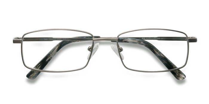 Gunmetal Tab -  Metal Eyeglasses