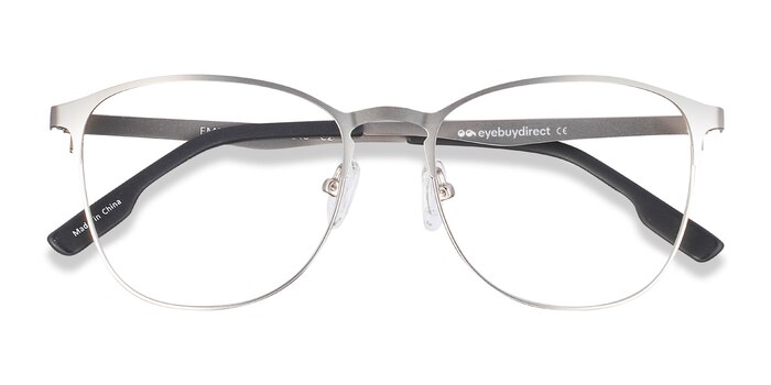 Silver Ember -  Lightweight Metal Eyeglasses