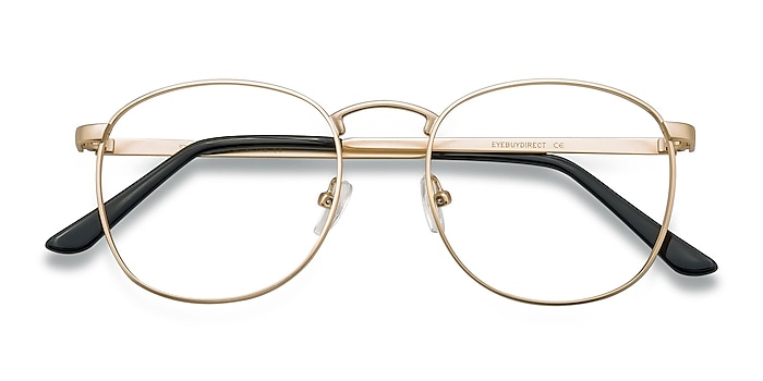 Golden St Michel -  Vintage Metal Eyeglasses