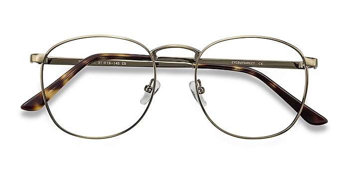 Bronze St Michel -  Vintage Metal Eyeglasses