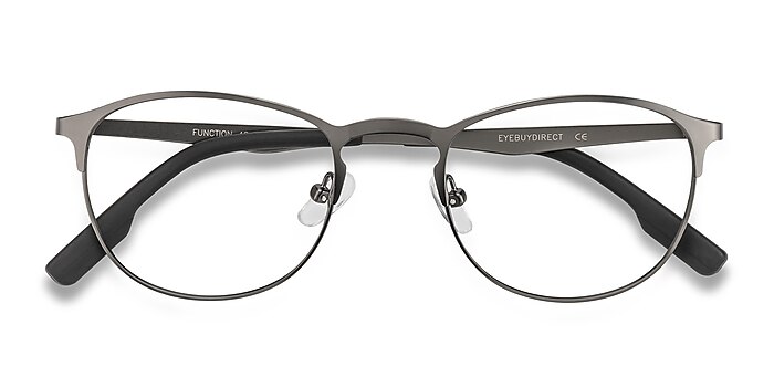 Gunmetal Function -  Lightweight Metal Eyeglasses