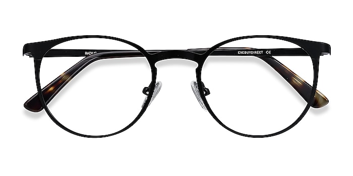 Black Radius -  Lightweight Metal Eyeglasses