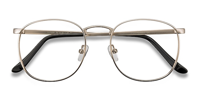 Silver Closer -  Metal Eyeglasses