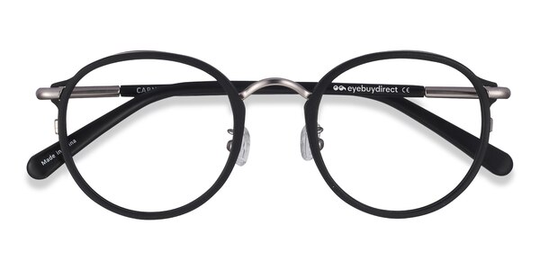 Carnival prescription eyeglasses (Matte Black)