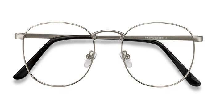 St Michel Round Silver Full Rim Eyeglasses Eyebuydirect