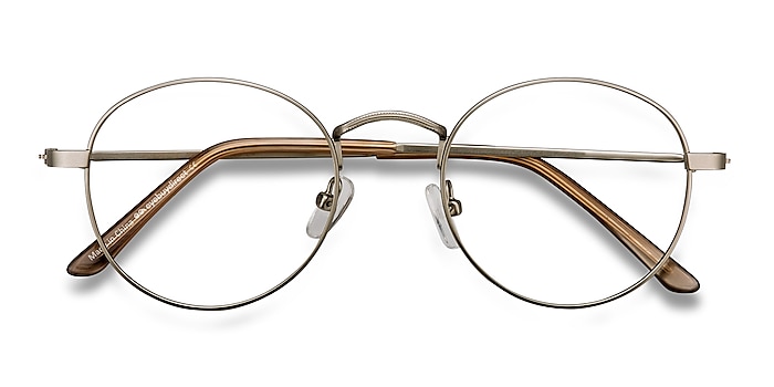 Silver Cupertino -  Vintage Metal Eyeglasses