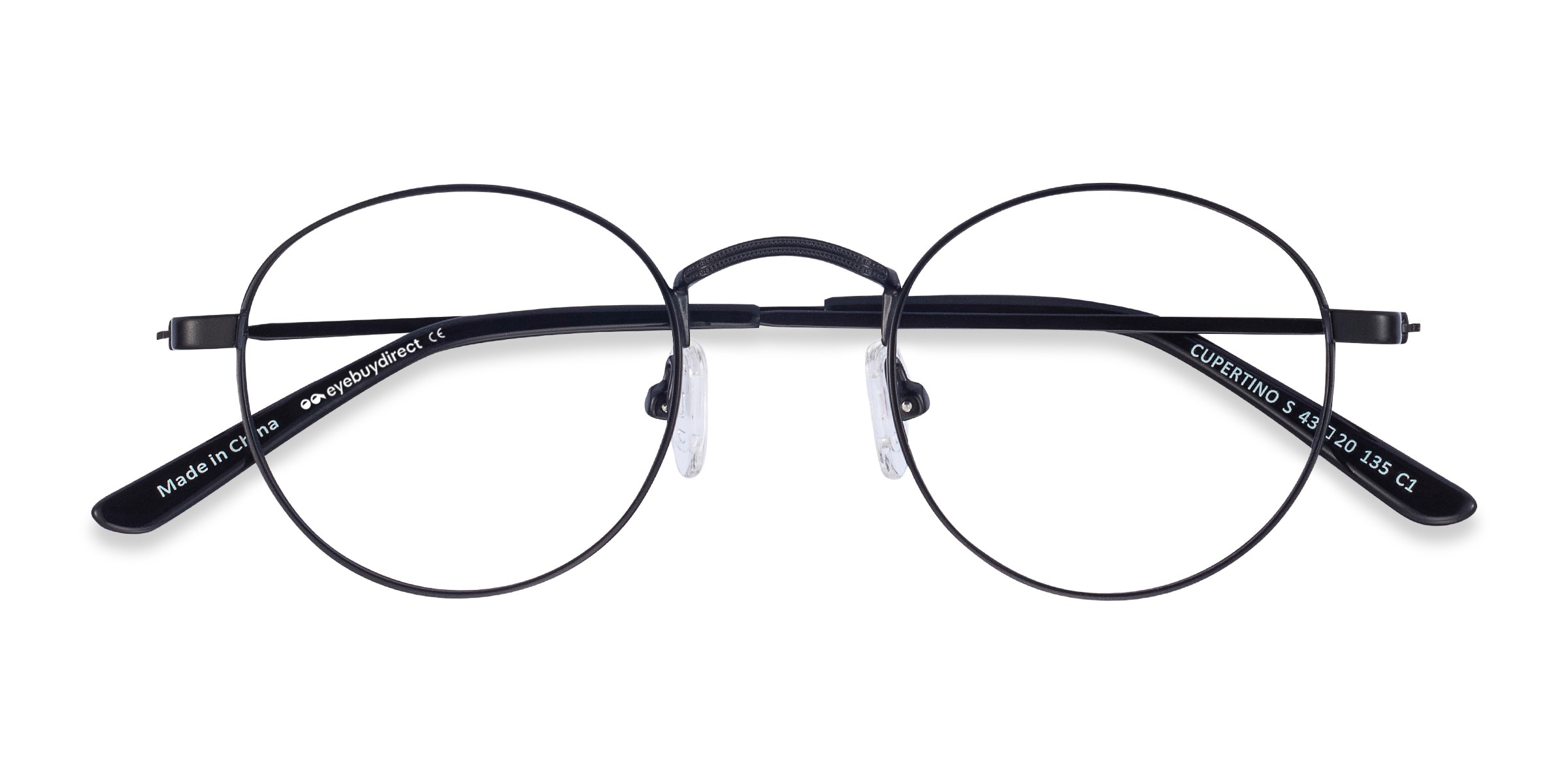 glasses round black