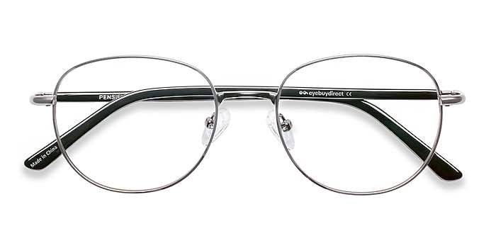 Gunmetal Pensieve -  Vintage Metal Eyeglasses