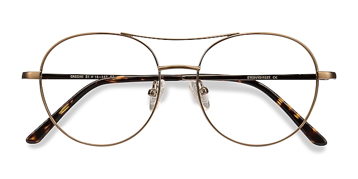 Brown Cassini -  Vintage Metal Eyeglasses