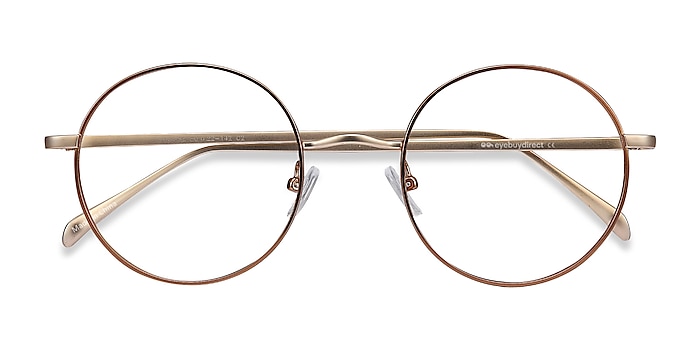 Brown Synapse -  Metal Eyeglasses