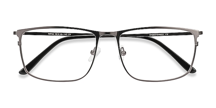 Gunmetal Typha -  Lightweight Metal Eyeglasses