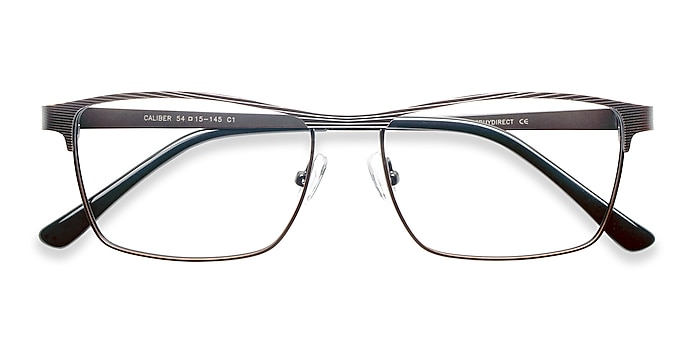 Brown Caliber -  Metal Eyeglasses