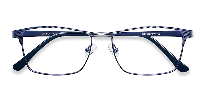 Blue Caliber -  Metal Eyeglasses