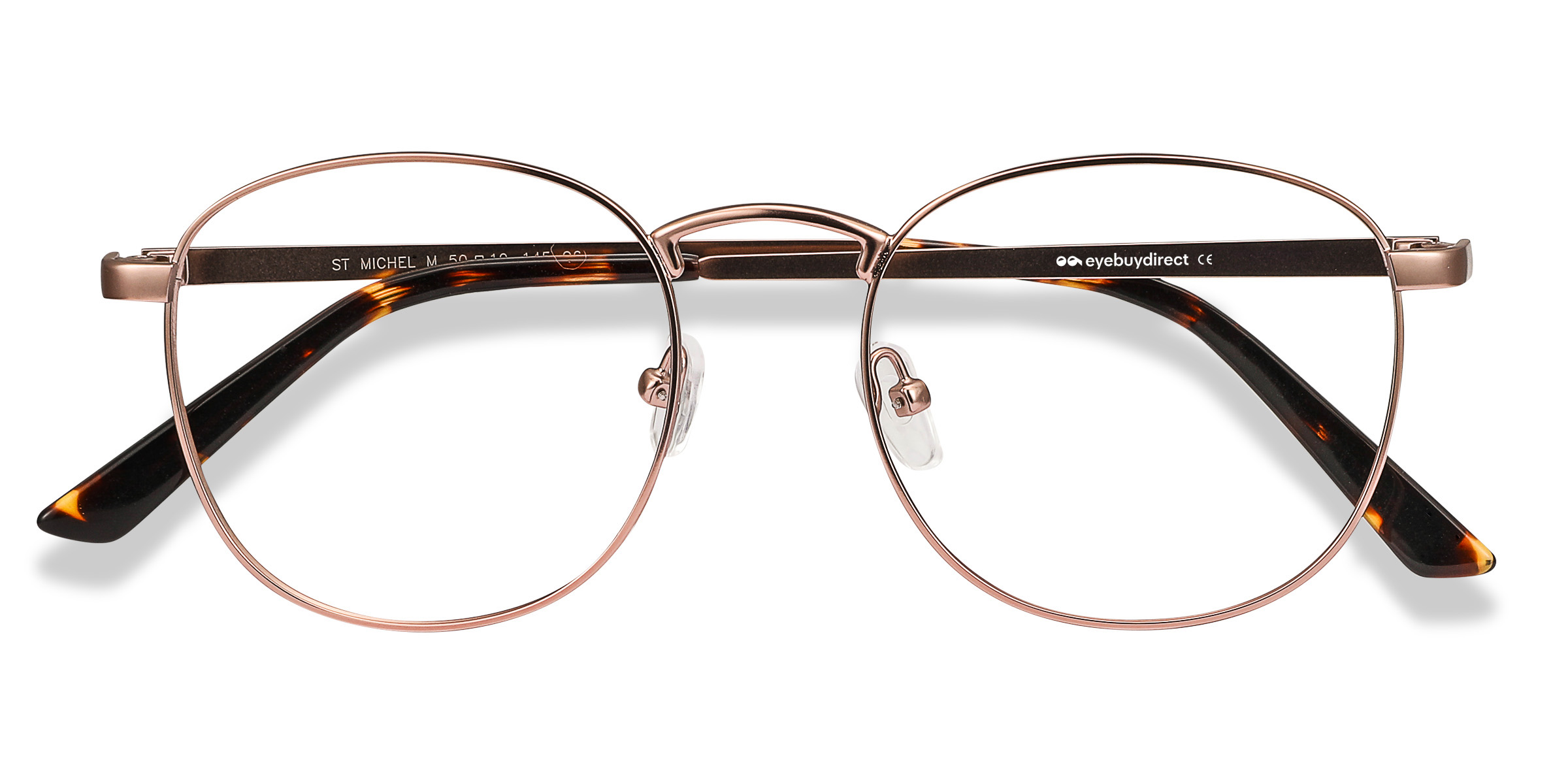 Unisex s roundMetal Prescription eyeglasses - Eyebuydirect s St Michel