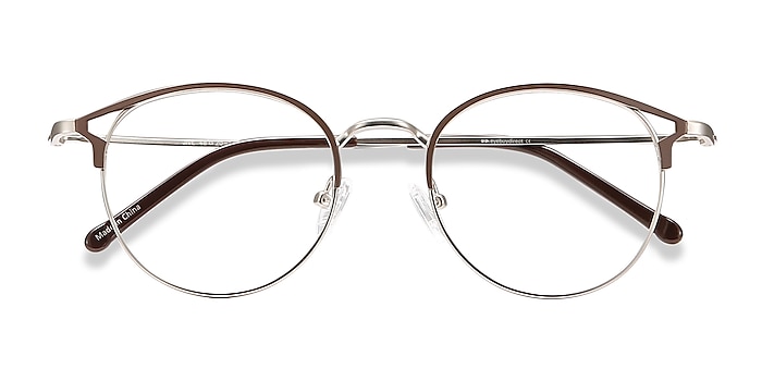 Brown Jive -  Lightweight Metal Eyeglasses