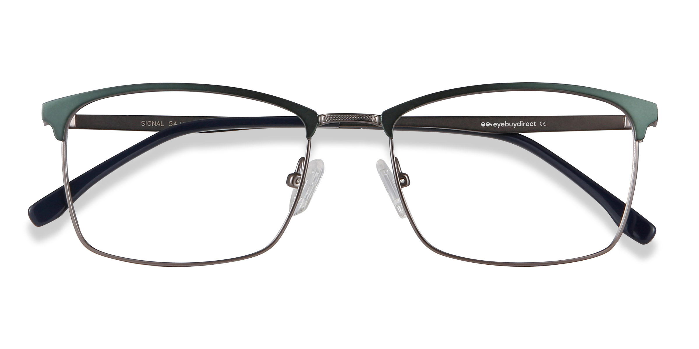Male s rectangleMetal Prescription eyeglasses - Eyebuydirect s Signal