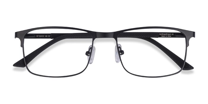 Black Wit -  Lightweight Metal Eyeglasses