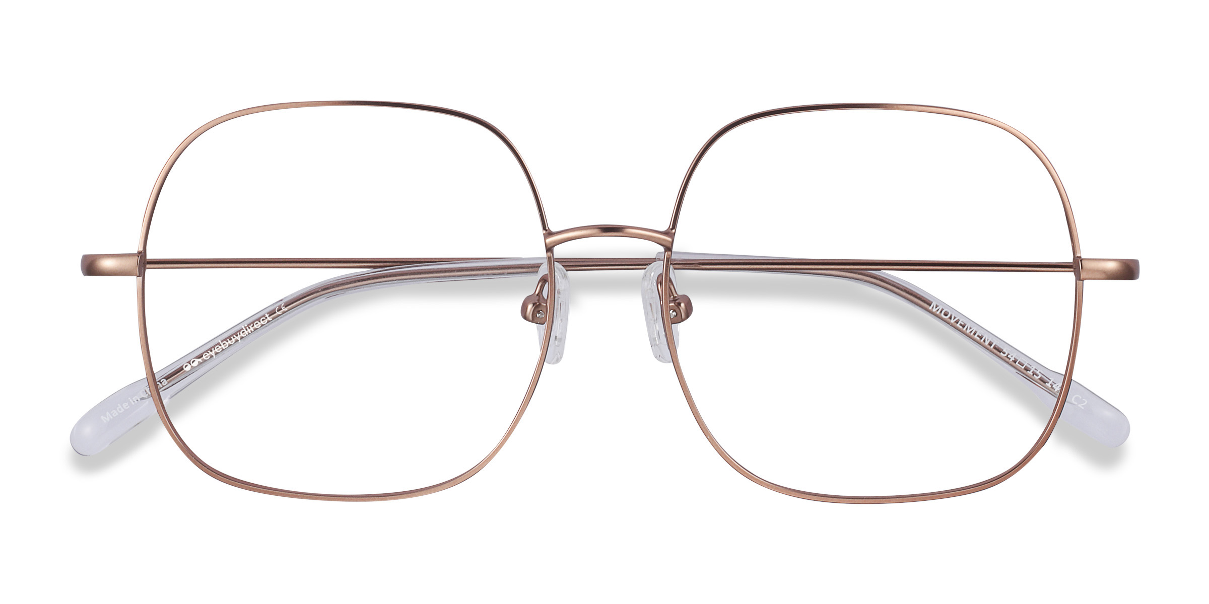Unisex s squareMetal Prescription eyeglasses - Eyebuydirect s Movement