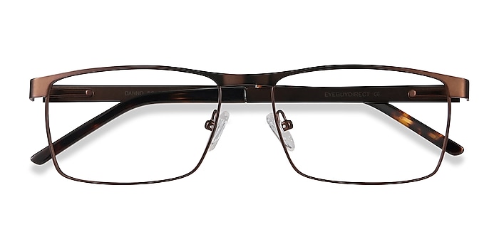 Brown Danno -  Metal Eyeglasses