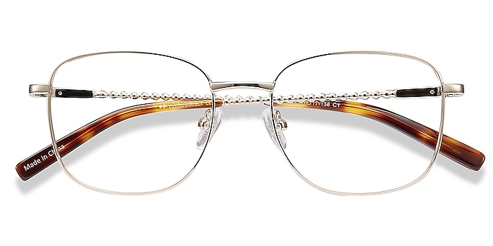 Golden Aspect -  Vintage Metal Eyeglasses