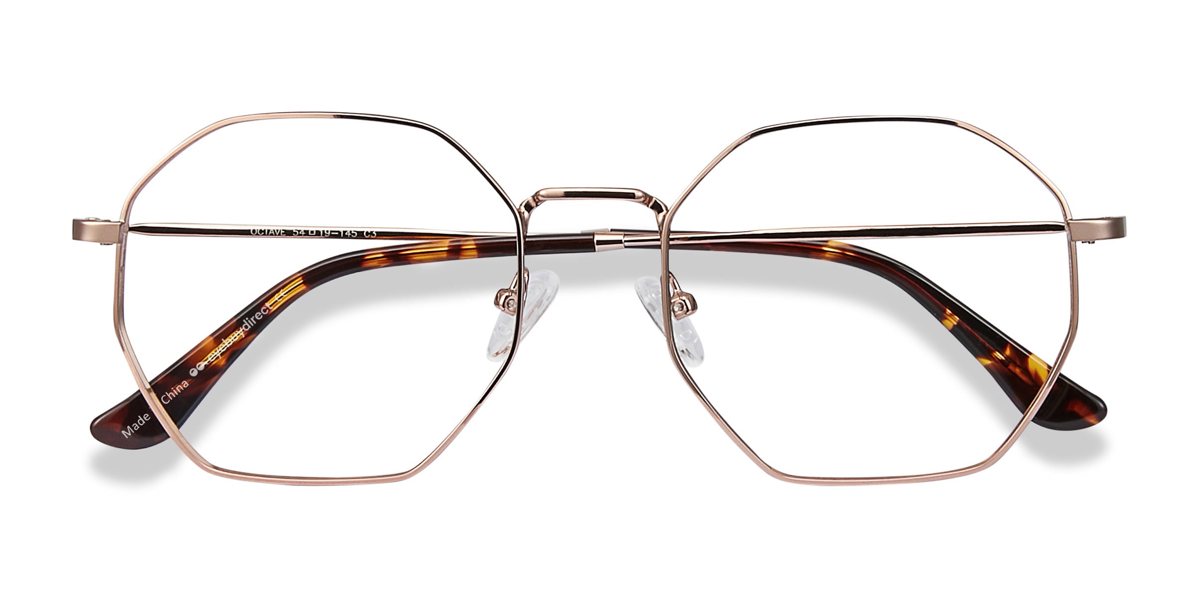 Gold rimmed cheap prescription glasses