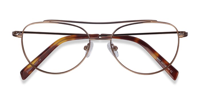 Brown Max -  Vintage Metal Eyeglasses