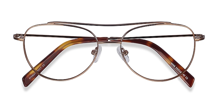Brown Max -  Vintage Metal Eyeglasses