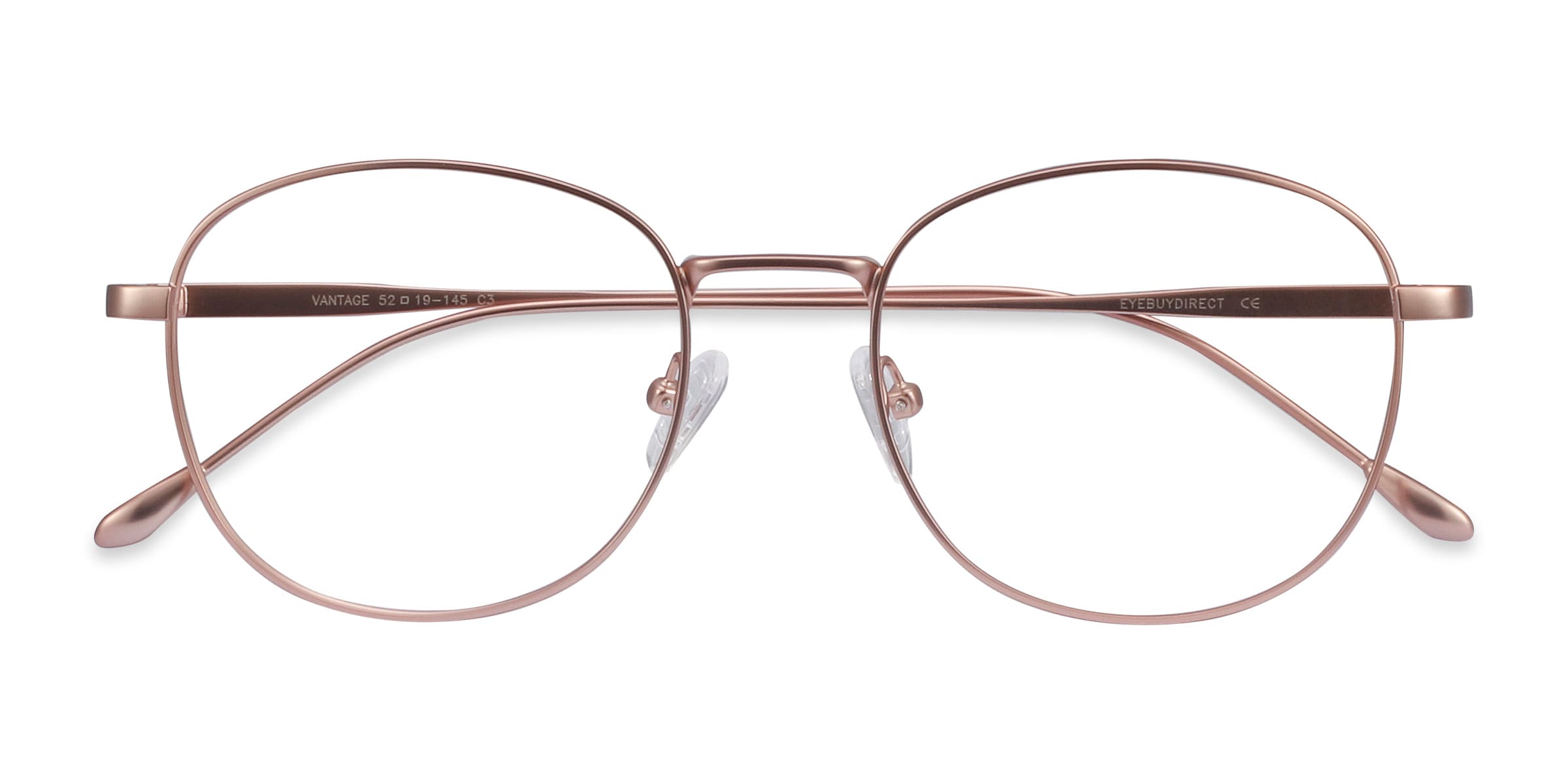 Vantage Carr Or rose Monture Lunettes de vue Pour Femmes