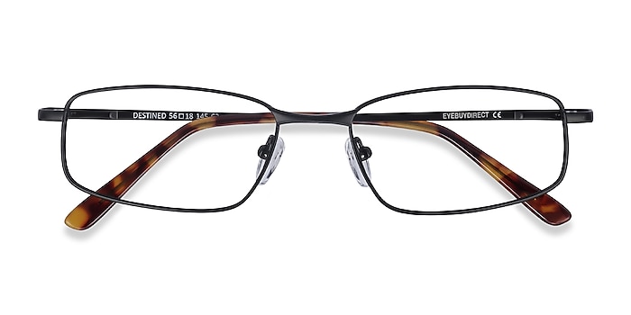Black Destined -  Metal Eyeglasses