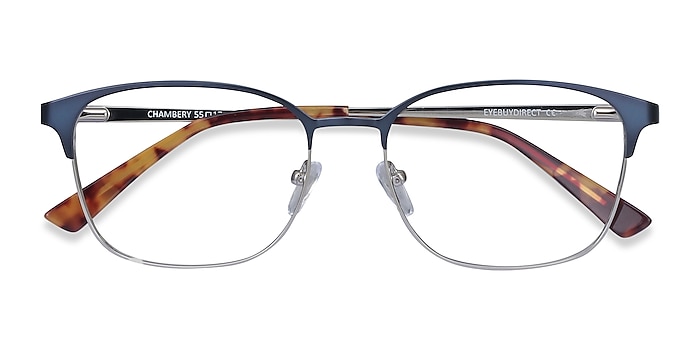 Blue Chambery -  Metal Eyeglasses