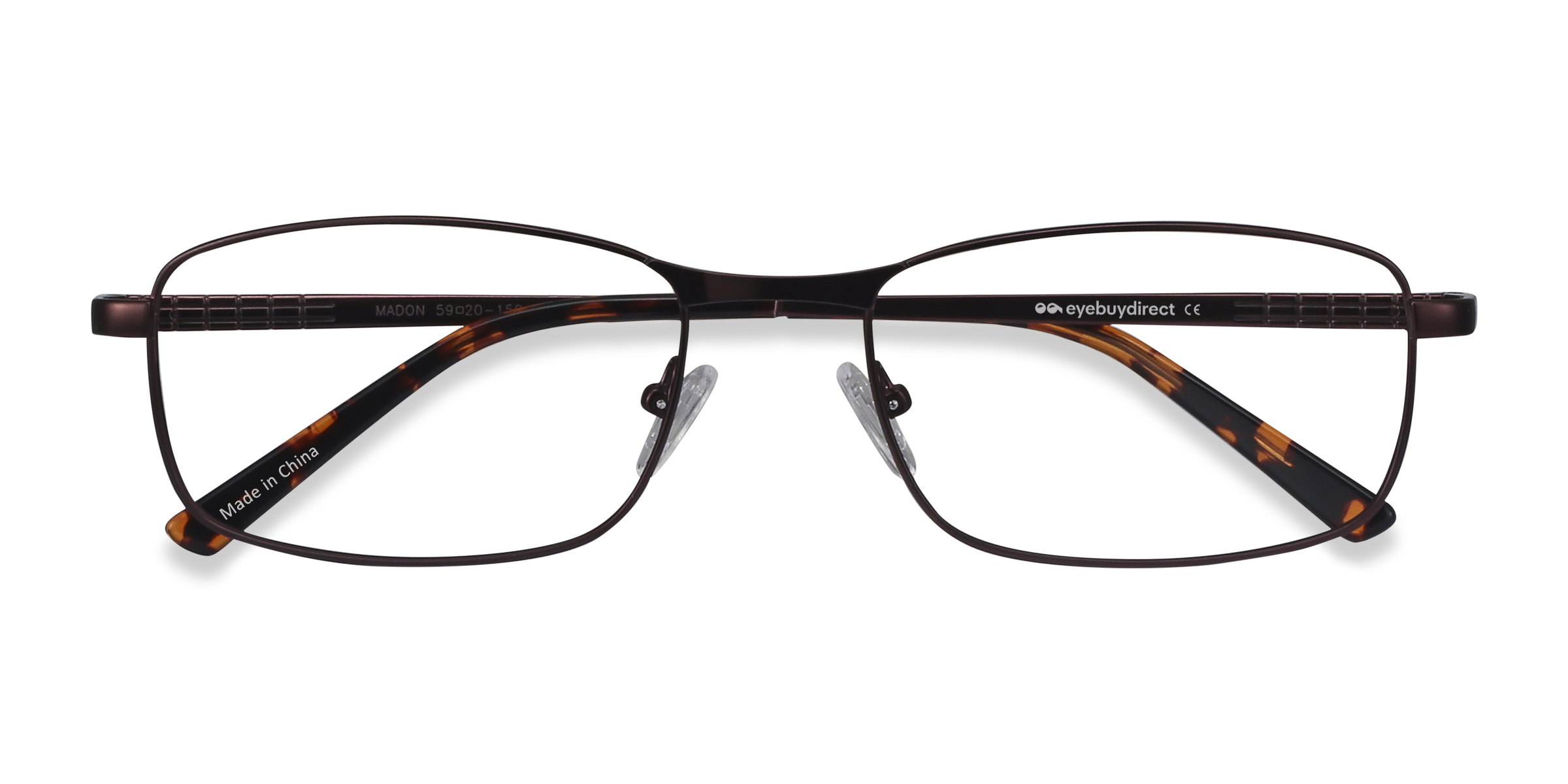 Male s rectangleMetal Prescription eyeglasses - Eyebuydirect s Madon