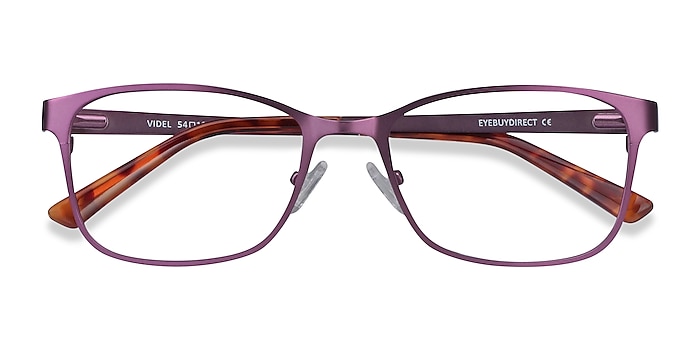 Purple Videl -  Metal Eyeglasses