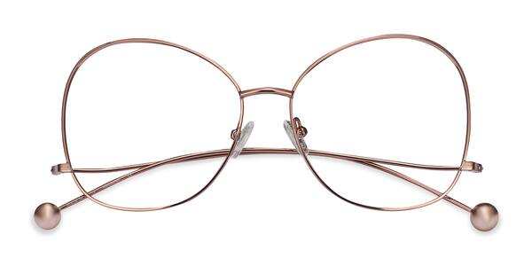 Or rose Renata -  Métal Lunettes de vue