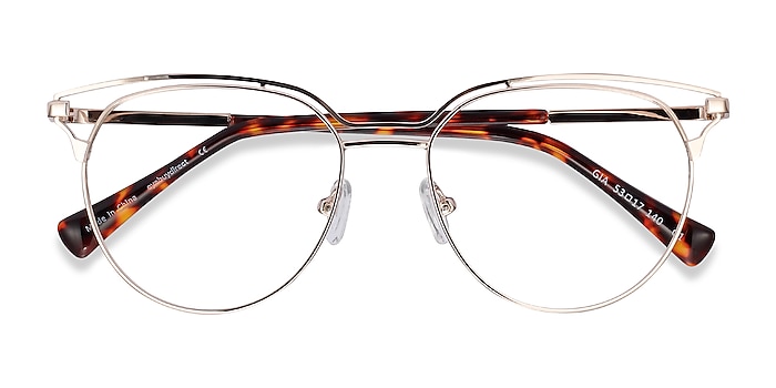 Gold Gia -  Fashion Metal Eyeglasses