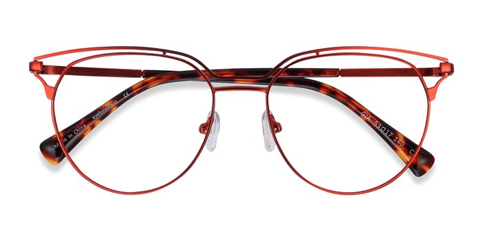 Red Gia -  Fashion Metal Eyeglasses