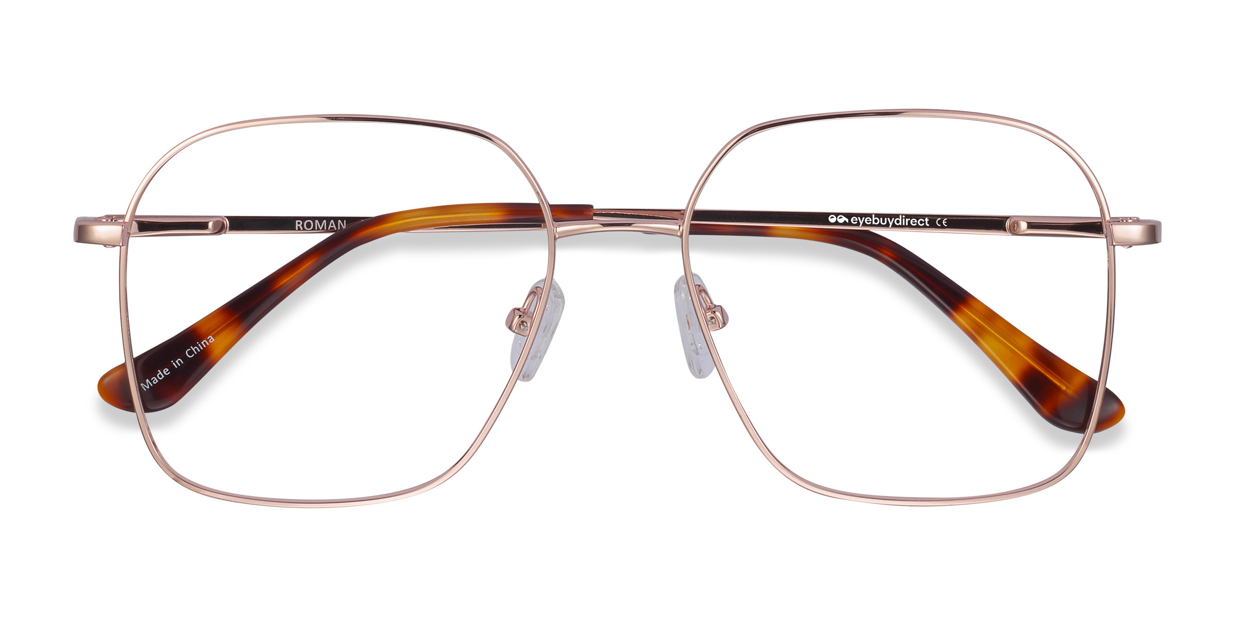 Unisex s squareMetal Prescription eyeglasses - Eyebuydirect s Roman