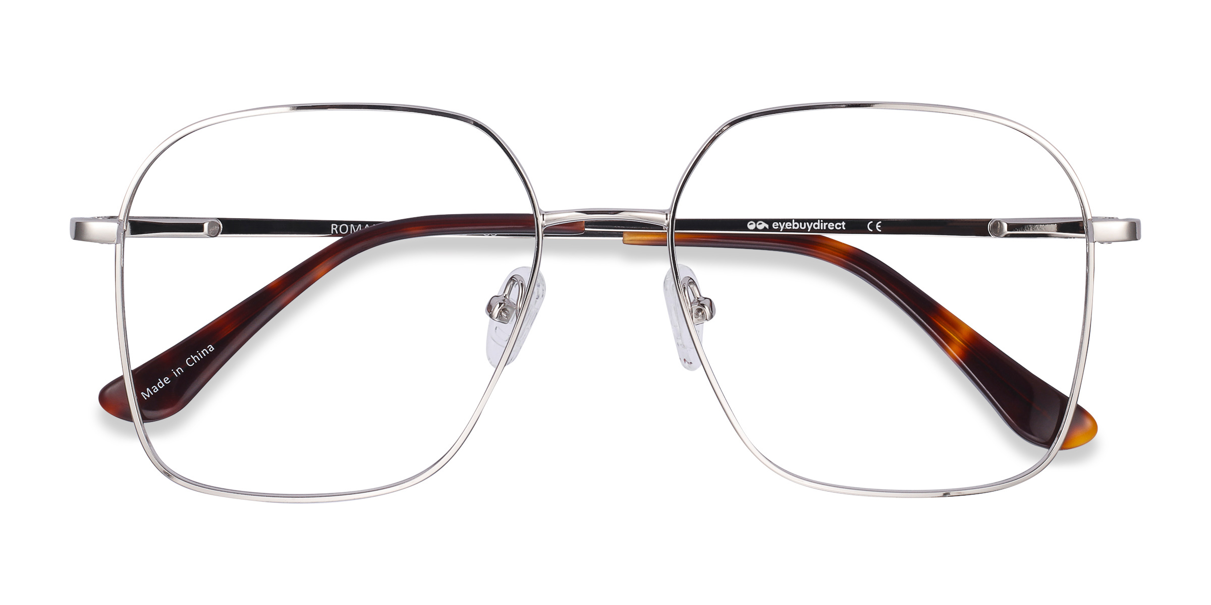 Unisex s squareMetal Prescription eyeglasses - Eyebuydirect s Roman