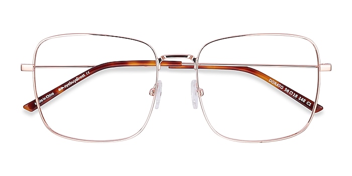 Rose Gold Dorato -  Fashion Metal Eyeglasses