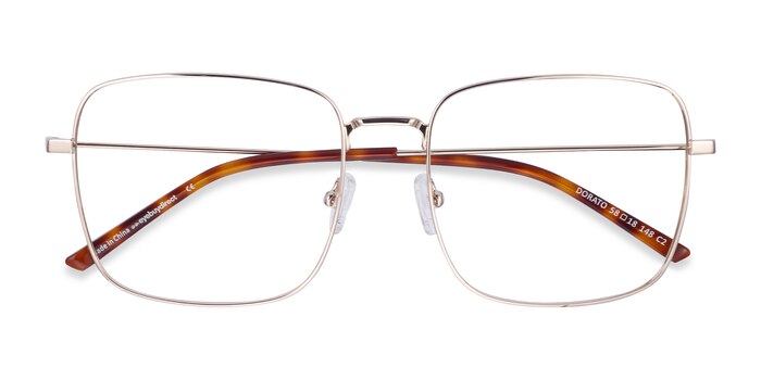 Gold Dorato -  Lightweight Metal Eyeglasses