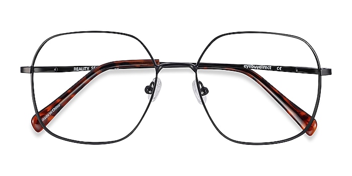 Black Reality -  Lightweight Metal Eyeglasses