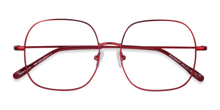 Red Movement -  Lightweight Metal Eyeglasses