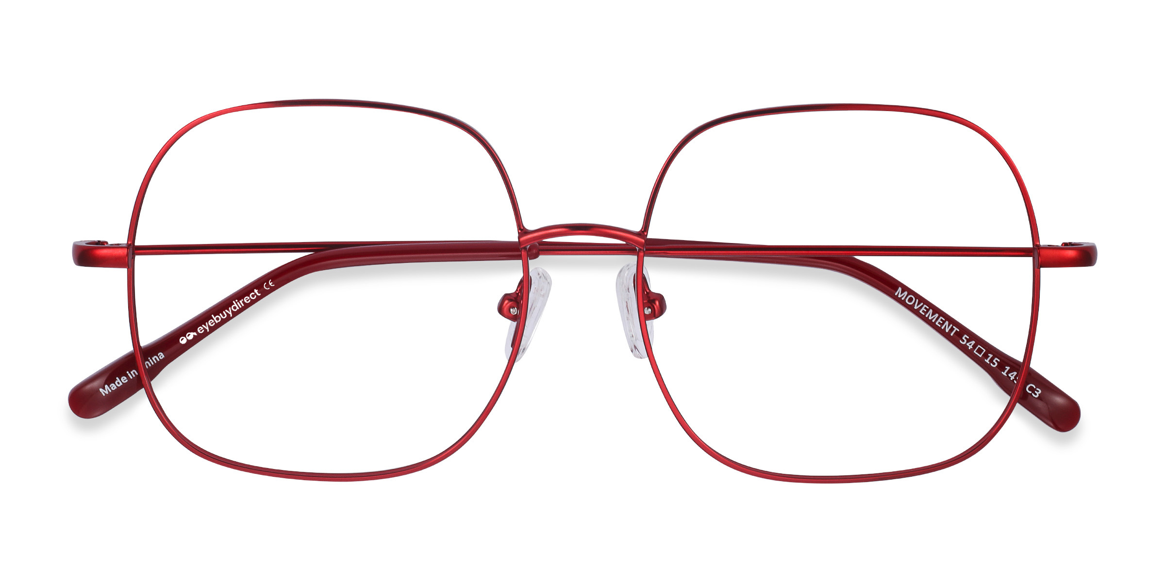 Unisex s squareMetal Prescription eyeglasses - Eyebuydirect s Movement