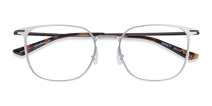 Light Silver & Gunmetal Density -  Aluminium Alloy Eyeglasses
