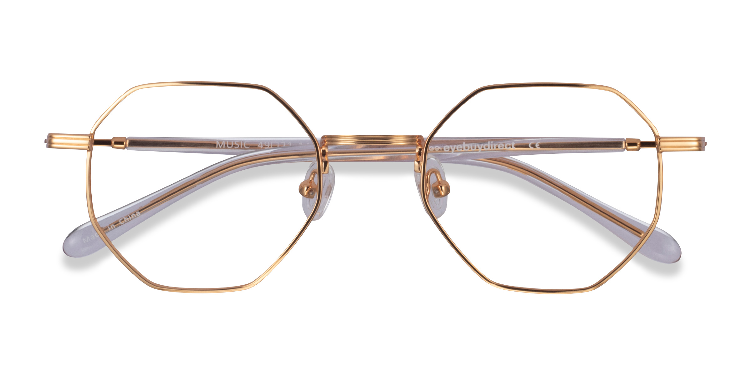 Unisex s geometricMetal Prescription eyeglasses - Eyebuydirect s Music