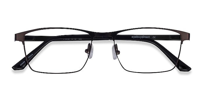 Black Davis -  Plastic, Metal Eyeglasses