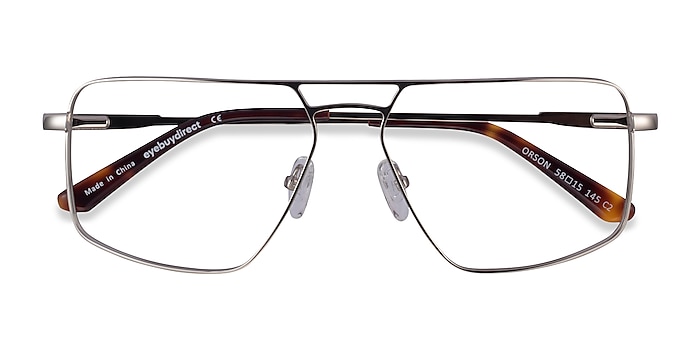 Silver Orson -  Metal Eyeglasses