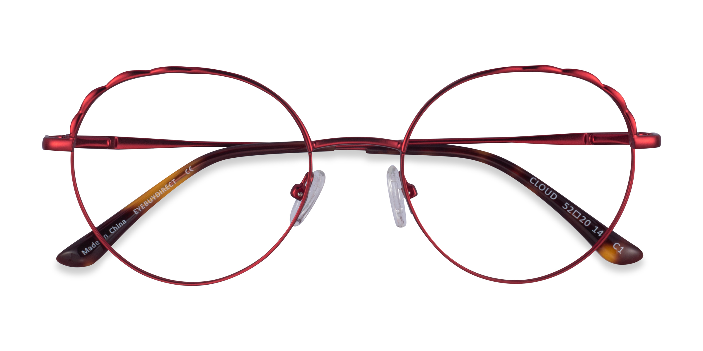 Female s roundMetal Prescription eyeglasses - Eyebuydirect s Cloud