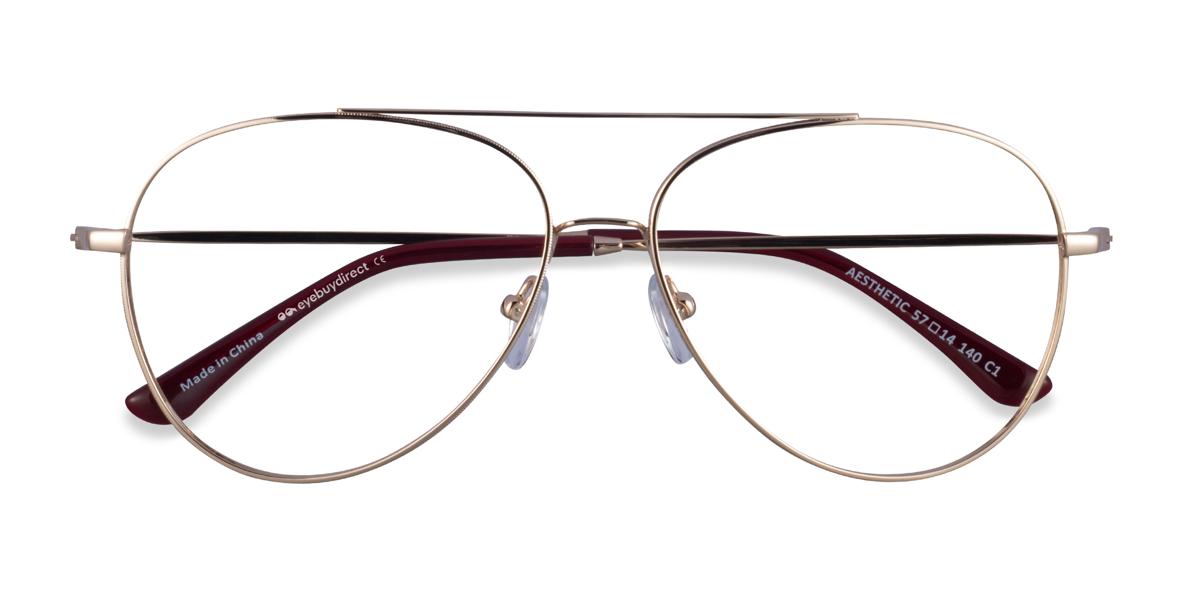 Female s aviatorMetal Prescription eyeglasses - Eyebuydirect s Aesthetic