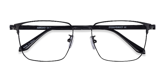 Black Abroad -  Metal Eyeglasses